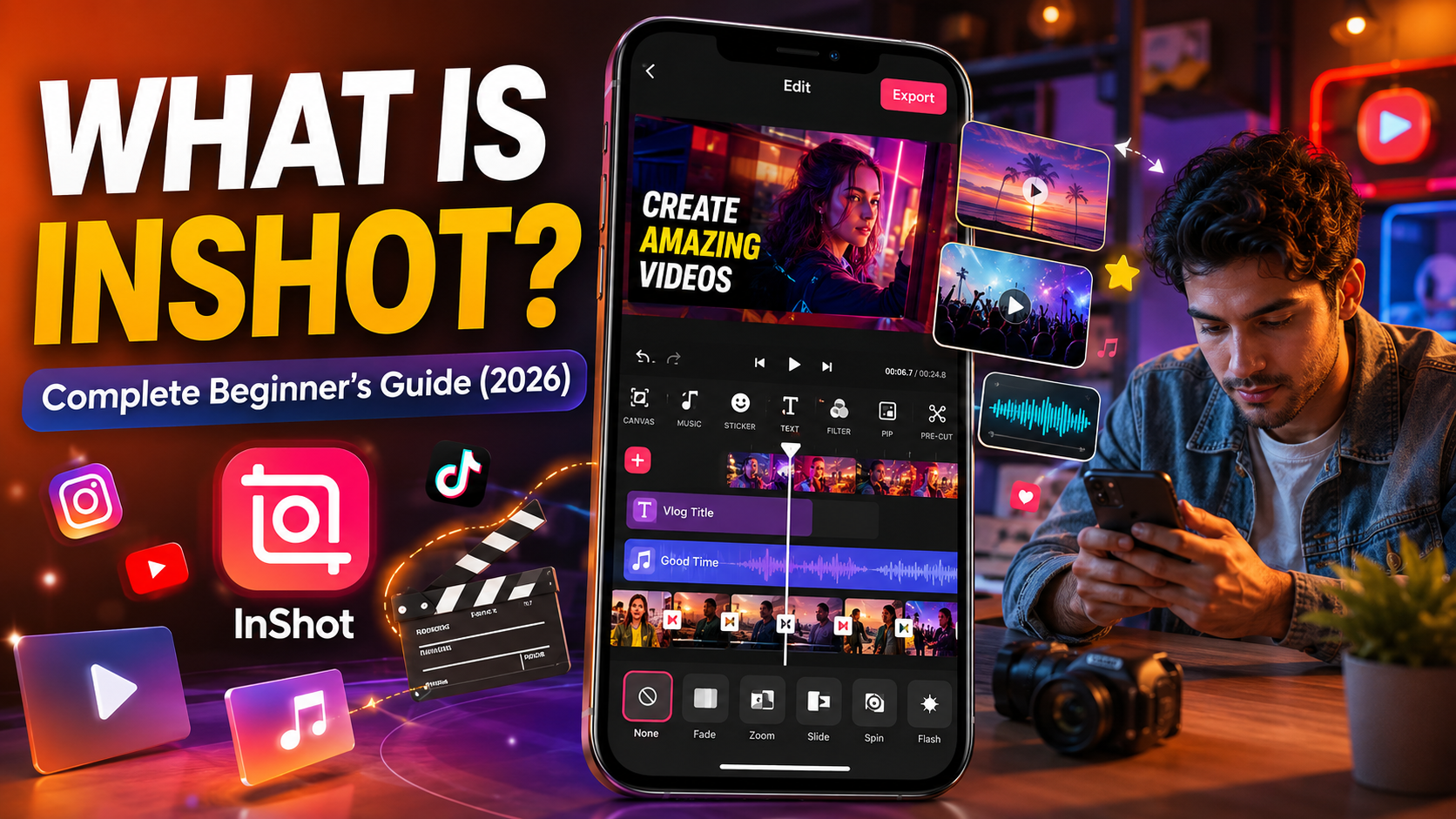 What Is InShot and How Does It Work Complete Beginner's Guide 2026 video editing app tutorial