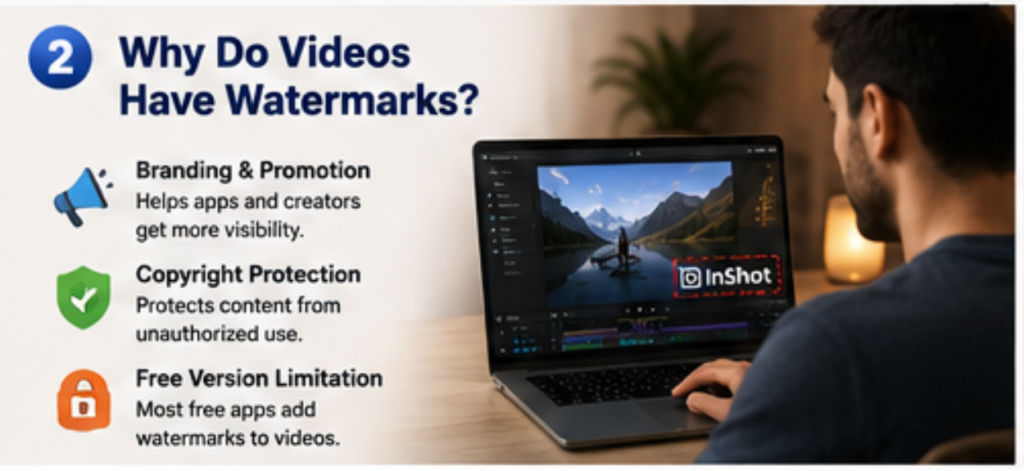 Why do videos have watermark
