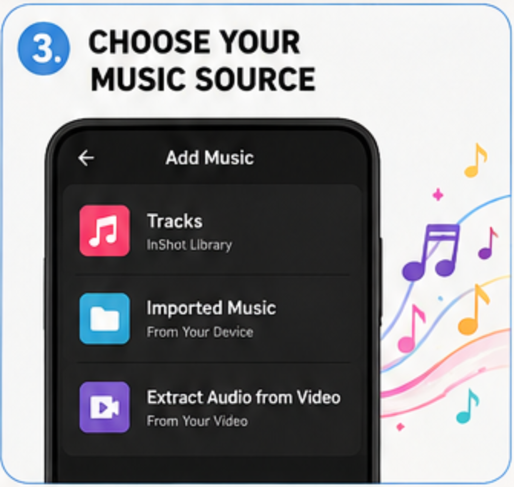 Step 3: Choose a Music Source